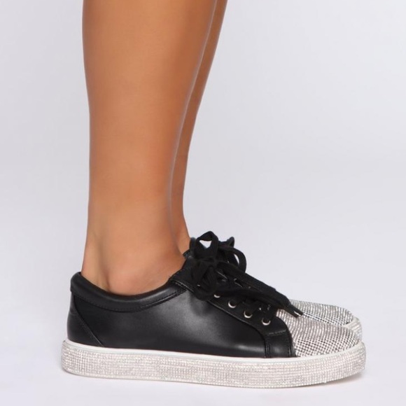 HOST PICK!!! New - Glamorous  Rhinestone Sneakers - Picture 6 of 7